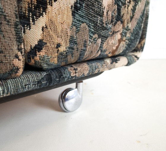Vintage Modulaire Bank 3 Delig Mid Century Modern Design – Modulaire banken, Textile (photo 11 of 12)