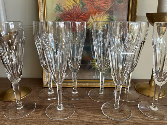 Val Saint Lambert 8 Pieces – Glass & Decanter, Crystal, Glass (photo 8 of 11)