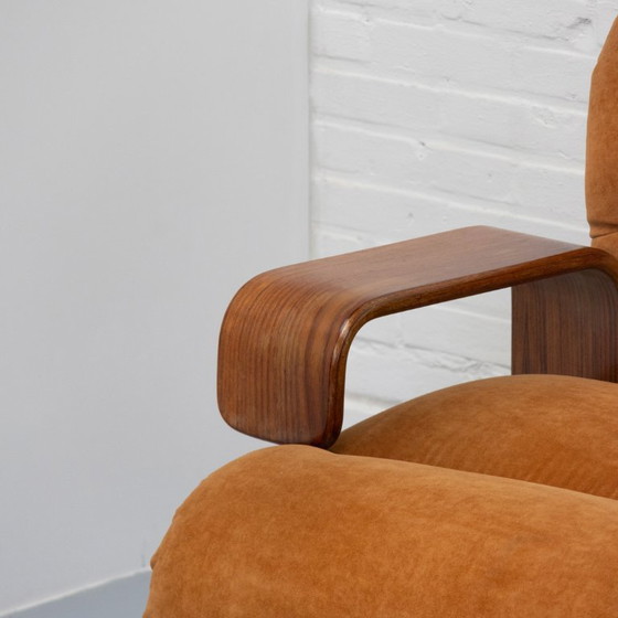 Image 1 of Poltrona italiana in ciniglia anni '70