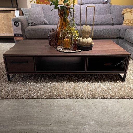 Scuro 2 la 3 open vakken Dark Almond Decor – Pronto Wonen, salontafels, Wood