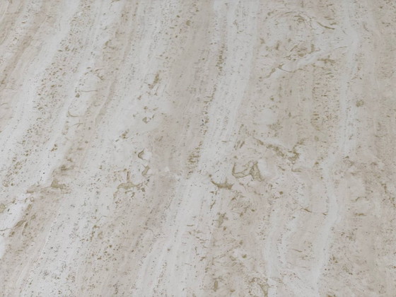 Image 1 of Mesa redonda de travertino, Italia, años 70