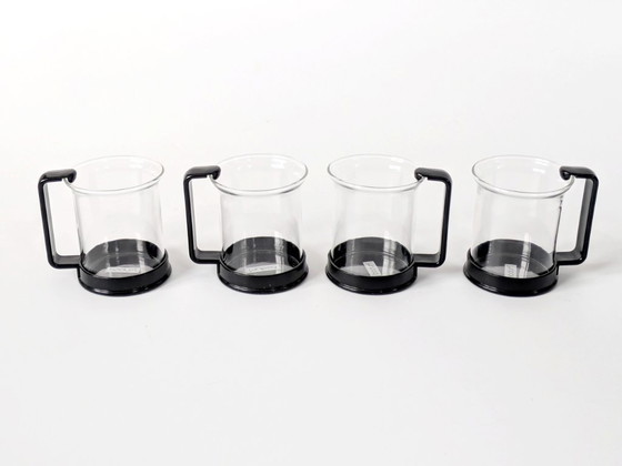 Image 1 of Vintage Bodum Brazil Coffee Cups, Set of 4, Carsten Jørgensen Design