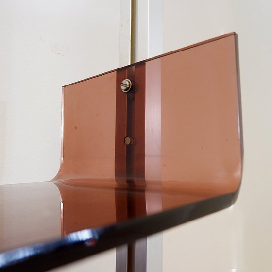 Image 1 of Étagère/Bar sol/plafond Michel Ducaroy pour Roche Bobois (Claustra), années 1970