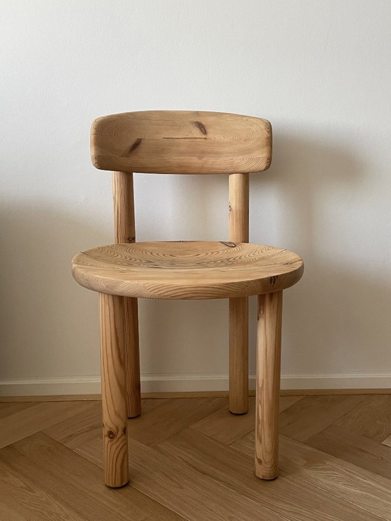 Image 1 of Silla de comedor Rainer Daumiller de pino – Diseño danés, años 70