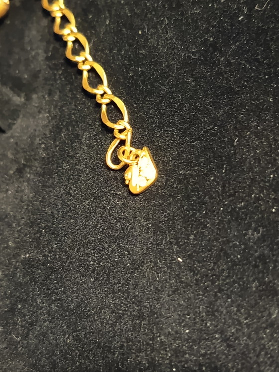 Image 1 of Collana Swarovski placcato oro 