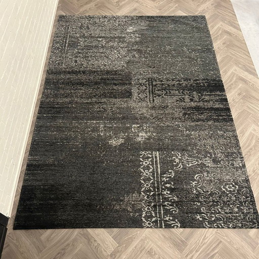 Brinker Carpets Bria Black Vloerkleed - 240x340cm