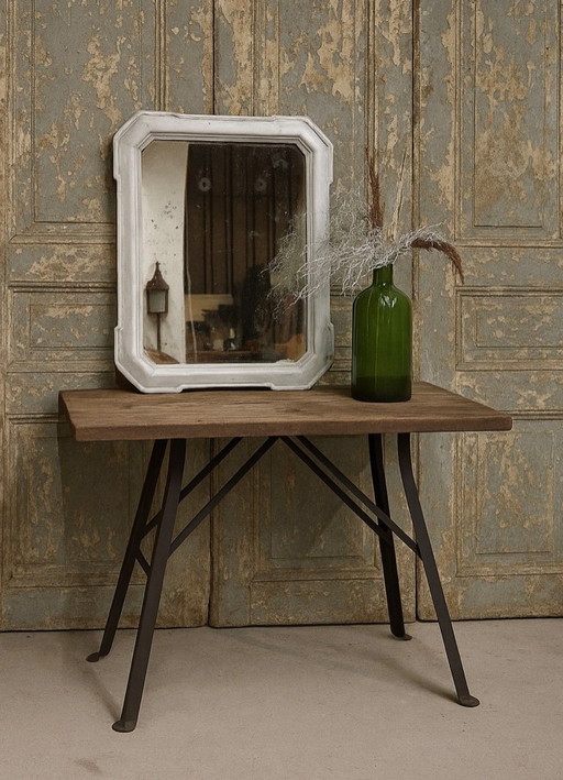 Stabile Werkbank von einem alten Schiff