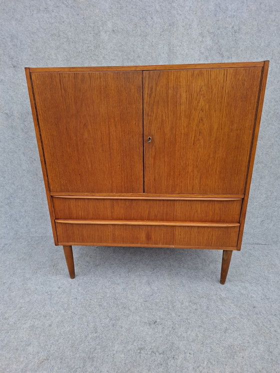 Vintage Teak Cabinet – Storage cabinet, Wood (photo 7 of 7)