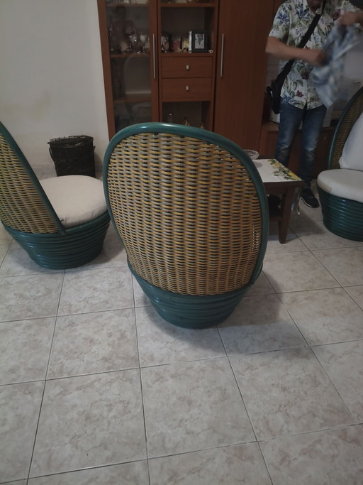 Fauteuils vintage bon état 4