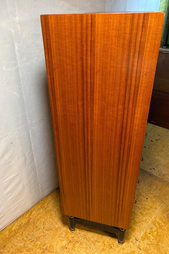 Vintage G-Plan Librenza Tola Bois Tallboy | Années 1950 | E. Gomme. Un superbe exemple de design britannique (photo 8 of 9)