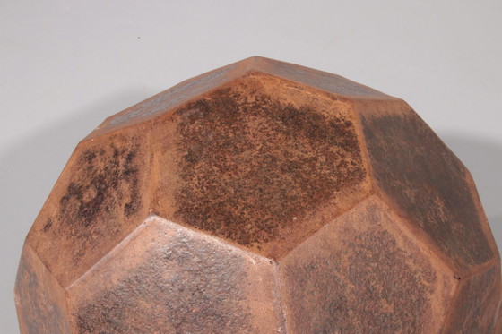 Image 1 of Rare Italian Molecular Metal Side Table – Sculptural Mid-Century Design 1960 