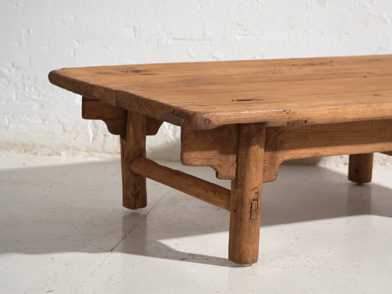Antieke lage tafel van grenenhout – China, circa 1930 – Salontafels (photo 22 of 40)
