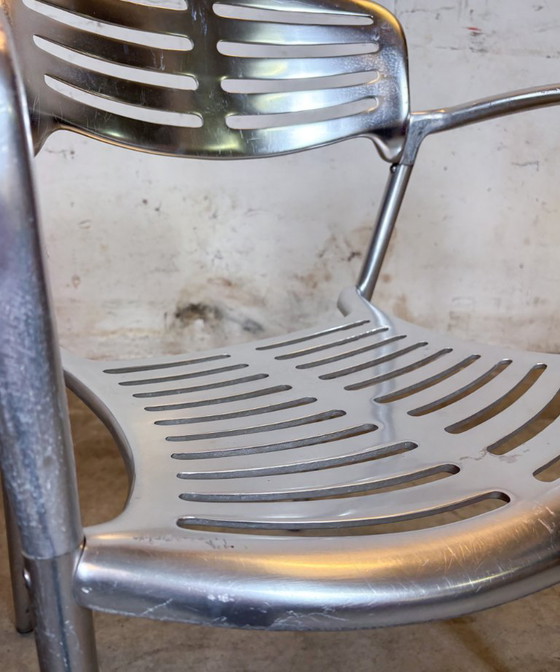 Image 1 of Jorge Pensi Aluminium Chair for Amat 3  – Silver  – Task chair, designer chair