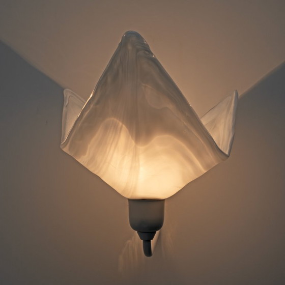 Image 1 of Paar Murano-Glas-Wandlampen von La Murrina, 1980