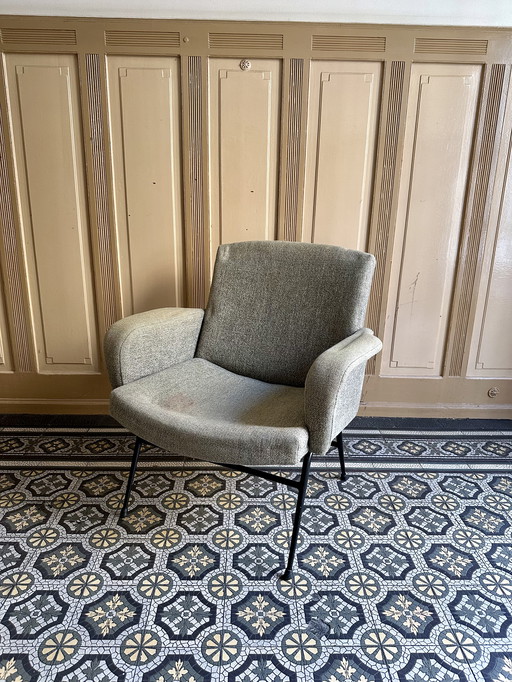 Rare Antimott armchair model 312, Walter Knoll, Germany 1958