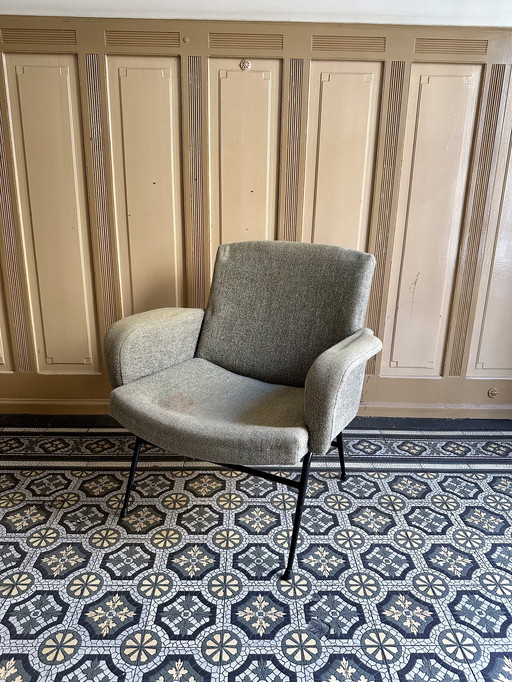 Zeldzame Antimott fauteuil model 312, Walter Knoll, Duitsland 1958