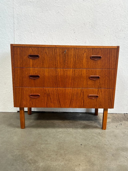 Vintage Chest of Drawers, Smi Sweden, 1960's