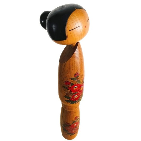 Image 1 of Vintage Japanse Sosaku Kokeshi pop Sato Suigai 1960's
