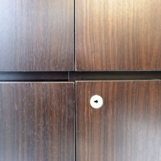 Image 1 of Mid-century modernist 4-door sideboard by De Coene - 1960s