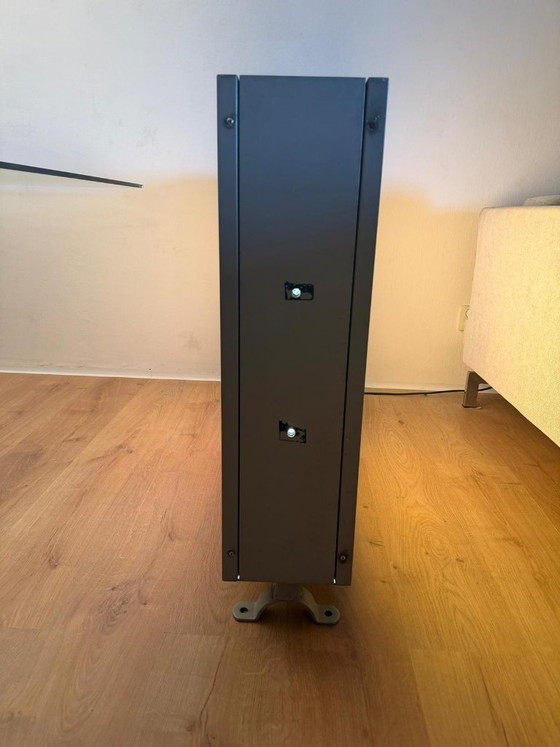 Image 1 of Großes, beidseitig beleuchtetes Noboringo-Schild mit doppelseitiger Pop-Art-Cartoon-Illustration