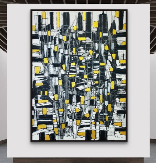 Natia Antadze Abstract Composition XXL