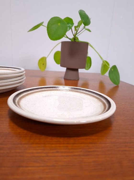 Image 1 of Juego de platos de porcelana para pasteles Biltons, Inglaterra