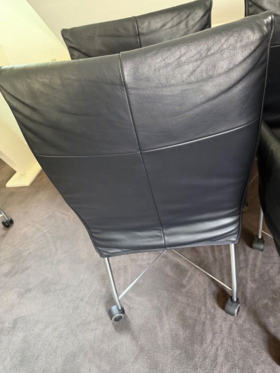Image 1 of Montis Chaplin black dining chair 16 pieces