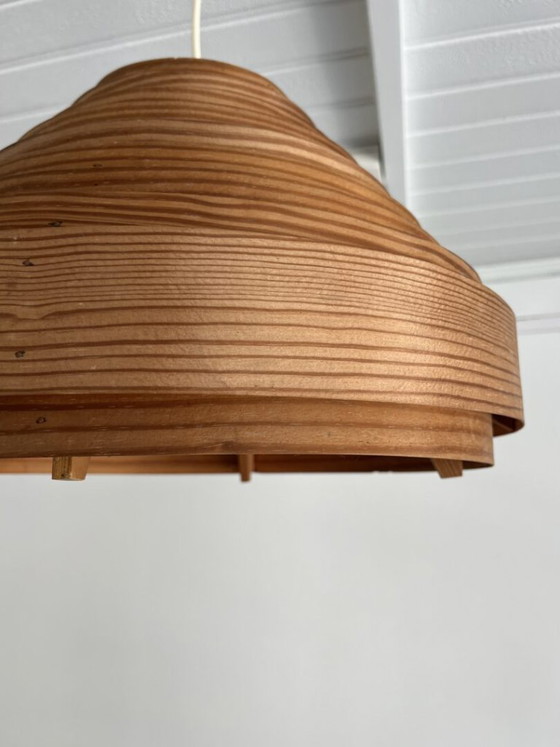 Pine Hanging Lamp, Hans-Agne Jakobssen – Pendant lamps, Wood (photo 8 of 13)