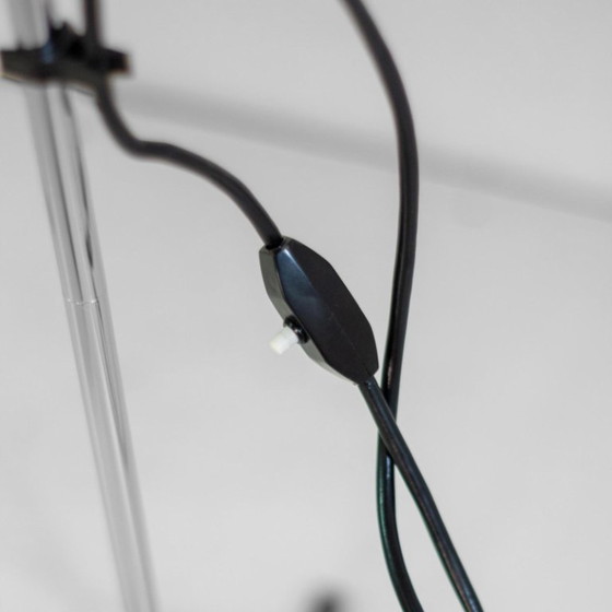 Image 1 of 1x Space Age Metal Floor Lamp, Targetti Sankey, Italy 1970s