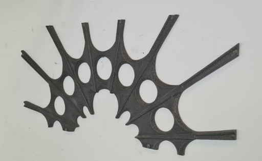 Brutalist wall decoration