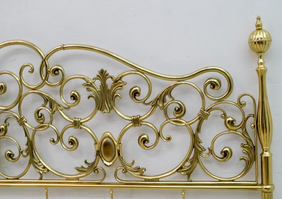 Image 1 of Doppio Bad in ottone in stile neoclassico italiano della metà del secolo scorso, anni '60