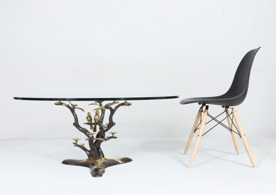 Image 1 of Table basse Hollywood Regency par Willy Daro, Belgique, années 1970