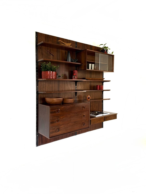 Image 1 of Vintage modular Danish wall system, Sven Ellekær ‘70