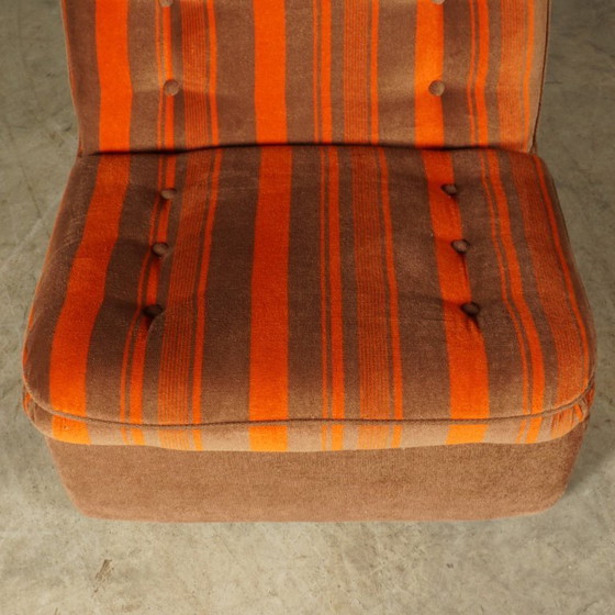 Image 1 of Midcentury modulaire zithoek/zitgroep – velours – jaren 70