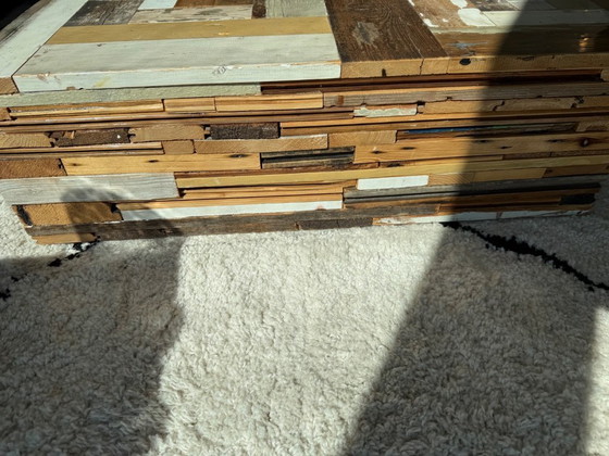 Image 1 of Piet Hein Eek Waste salon block in reclaimed wood