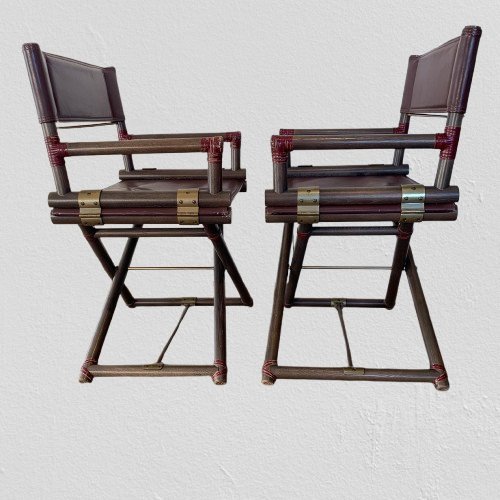 Image 1 of Sedie da regista X di Mc Guire per Lyda Levi