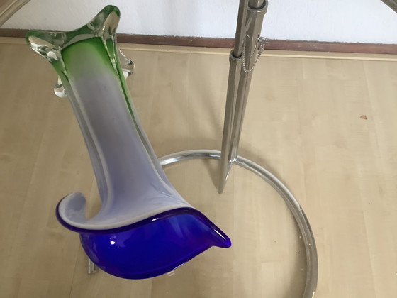 Image 1 of Handgemaltes Art-Deco-Gemalt-Vasje