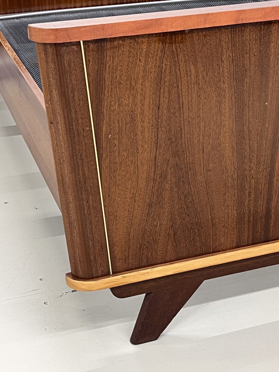 Image 1 of Cama / cuna de madera de época