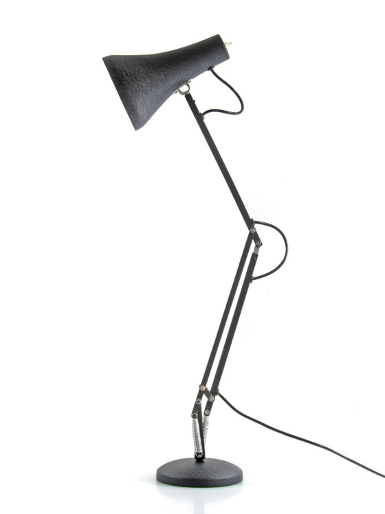 Lampada da scrivania Anglepoise vintage regolabile - Nera con finitura testurizzata rara (photo 2 of 12)