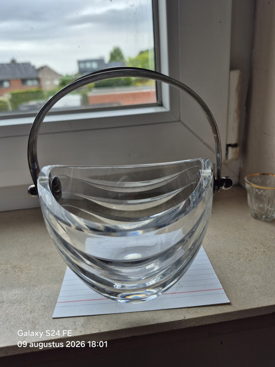 Silver crystal basket – Wilhelm binder, Table accessories (photo 3 of 5)