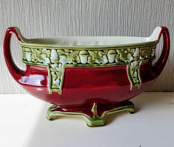Image 1 of Jardinière De Bruyn (Fives-Lille) - Art Nouveau/36 cm