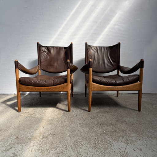 Juego (2) sillones de mediados de siglo - Kristian Vedel, Søren Willadsen  