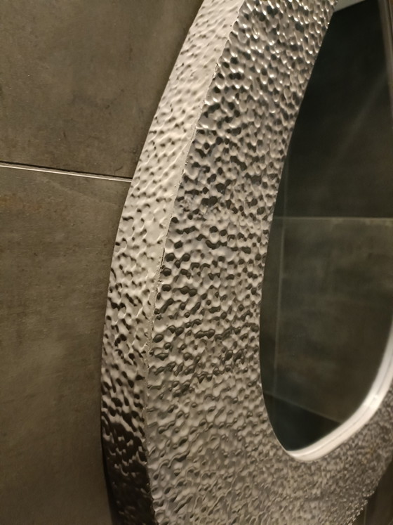 Leem Kleurige Metalen Spiegel – Art Sensation, Glass (photo 2 of 13)