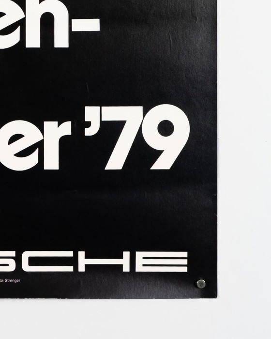 Image 1 of Porsche Marken Weltmeister 79 – 1979 – Poster originale Porsche vintage – Vintage – 102 x 76 cm