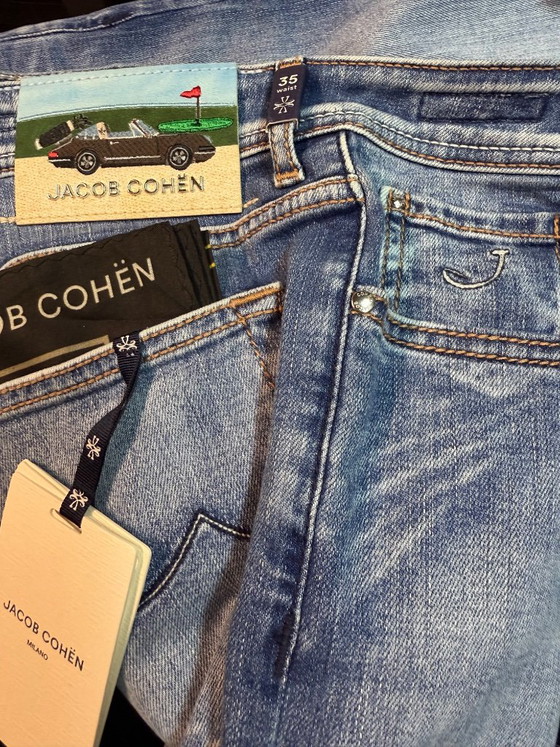 Jacob Cohën jeans, light blue denim, Decorative Objects, Textile (photo 7 of 11)