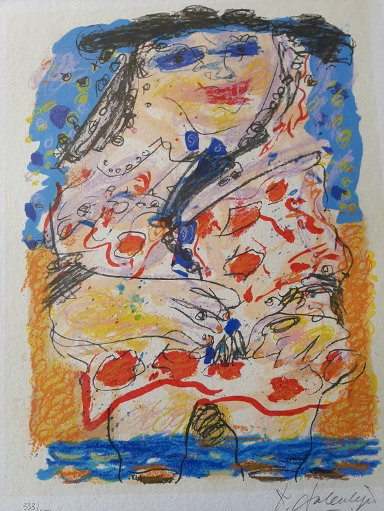 Image 1 of Kees Salentijn, serigrafia, senza titolo