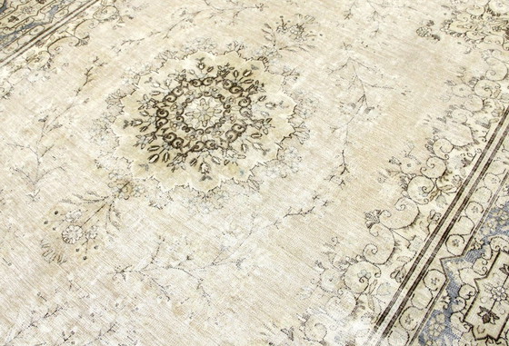 Image 1 of Original hand-knotted Persian rug, vintage Art Modern style, 332 x 240 cm, excellent condition