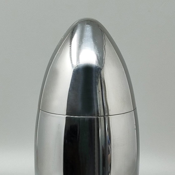 Image 1 of 1960s Gorgeous Cocktail Shaker "Bullet" in Stainless Steel, Made in Italy