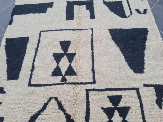 Image 1 of Tapis Beni Ouarain en laine authentique 250cmx150cm