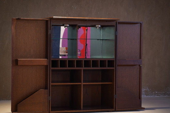 Image 1 of Vintage Walnut Bar/Sideboard, Allemagne 1980's